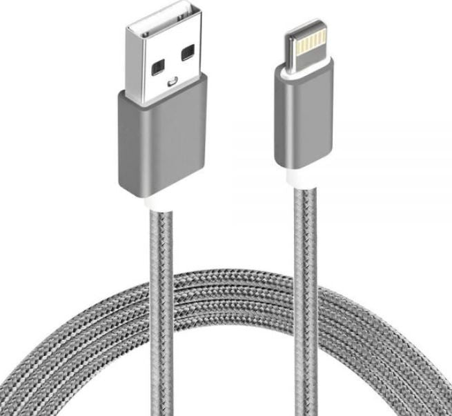Astrotek 2m USB Lightning Data Sync Charger Grey White Color Cable for iPhone X 9 8 7S 7 Plus 6S 6 Plus 5 5S iPad Air Mini iPod Astrotek 2m USB Lightning Data Sync Charger Grey White Color Cable for iPhone X 9 8 7S 7 Plus 6S 6 Plus 5 5S iPad Air Mini iPod